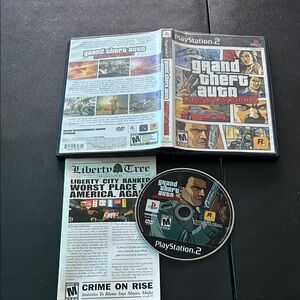 Sony PlayStation 2 Game - Grand Theft Auto: Liberty City Stories GUC!